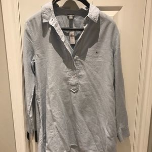 Aerie Oxford Linen Tunic